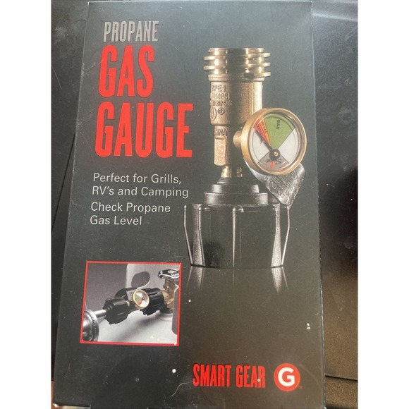 Propane Tank Gauge RV Pressure Brass Adapter Gas Level Meter Grill RV Indicator - Picture 3 of 16